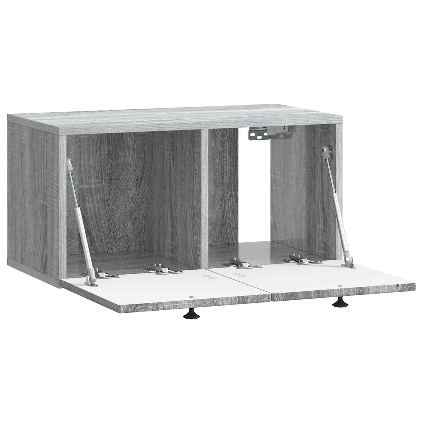 vidaXL Wall-Mounted TV Cabinet Grey Sonoma 59.5 x 31 x 30 cm