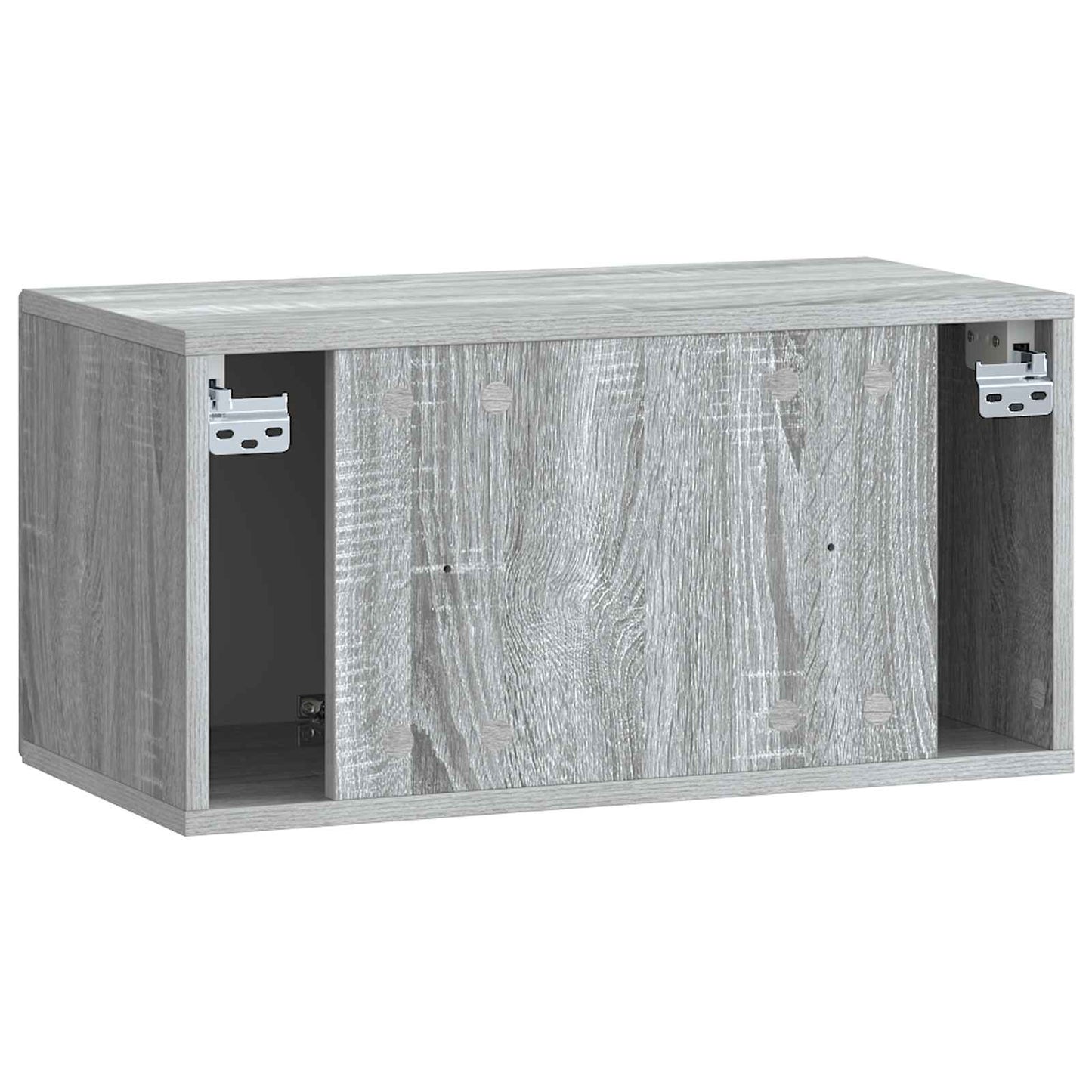 vidaXL Wall-Mounted TV Cabinet Grey Sonoma 59.5 x 31 x 30 cm