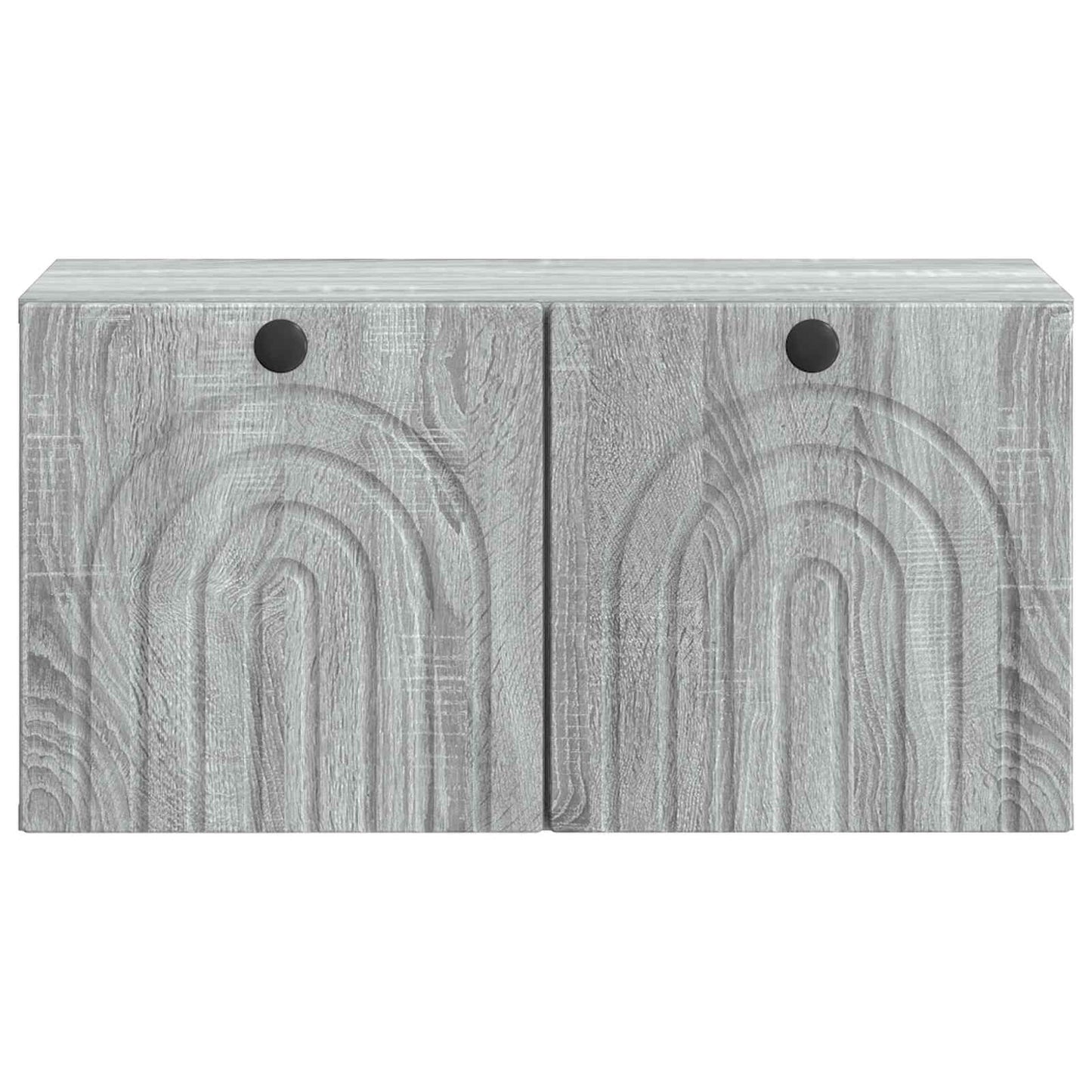 vidaXL Wall-Mounted TV Cabinet Grey Sonoma 59.5 x 31 x 30 cm