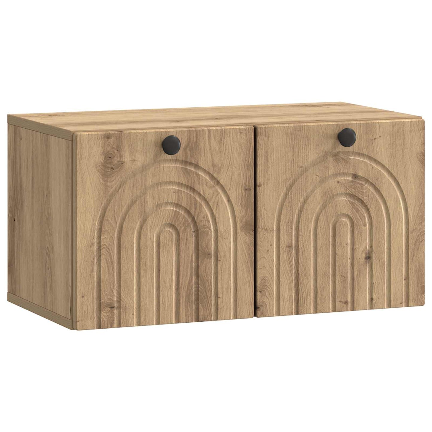 vidaXL Wall-Mounted TV Cabinet 59.5 x 31 x 30 cm Artisan Oak