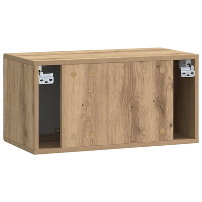 vidaXL Wall-Mounted TV Cabinet 59.5 x 31 x 30 cm Artisan Oak