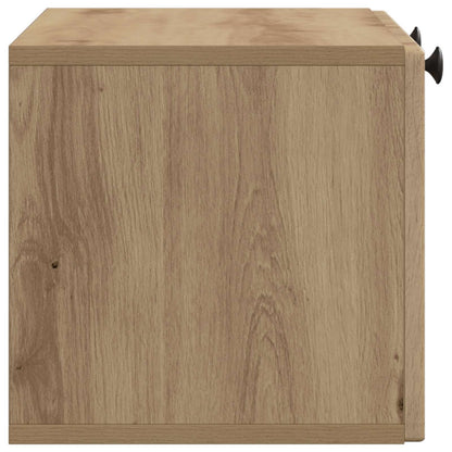 vidaXL Wall-Mounted TV Cabinet 59.5 x 31 x 30 cm Artisan Oak