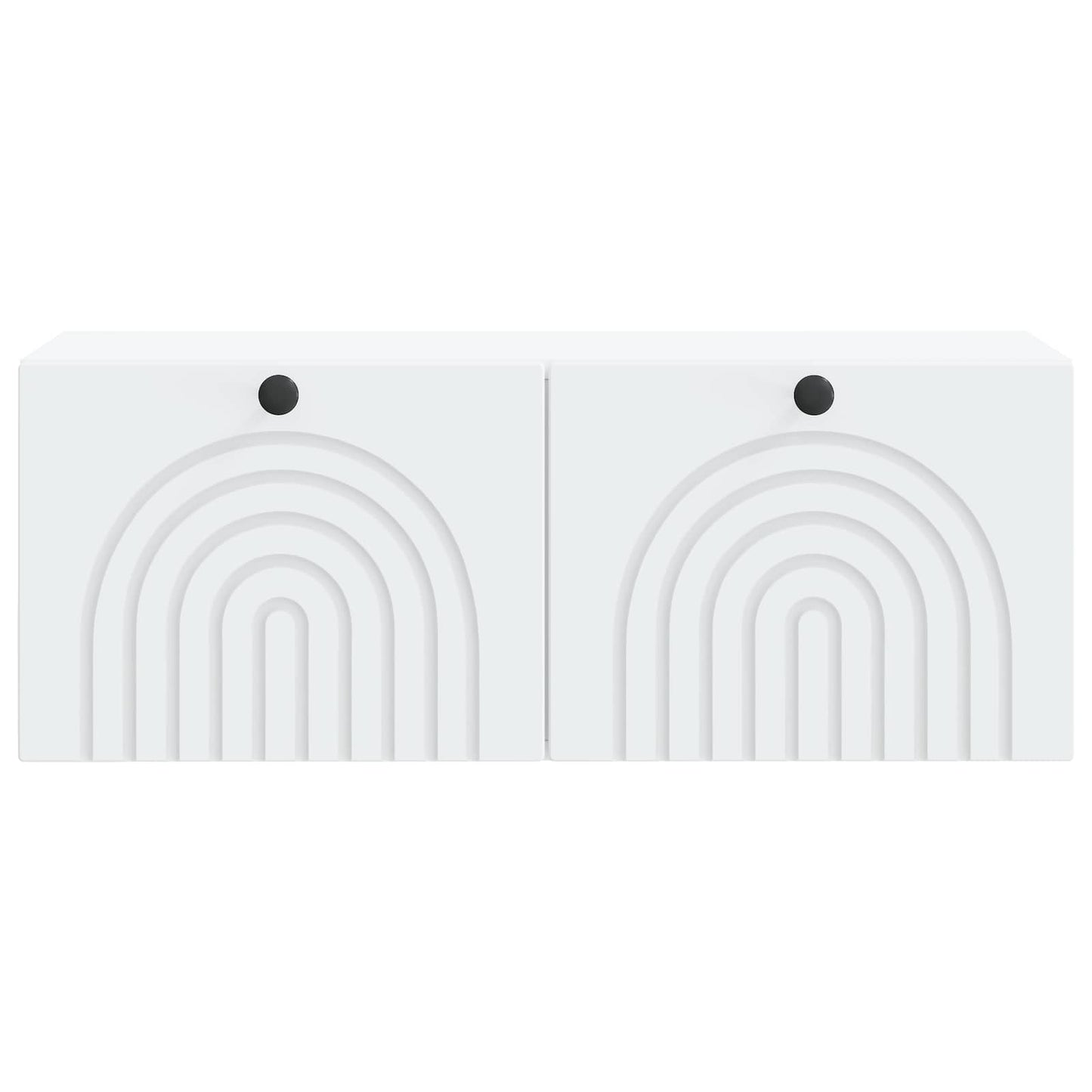 vidaXL Wall-Mounted TV Cabinet White 78.5 x 31 x 30 cm Engineered Wood