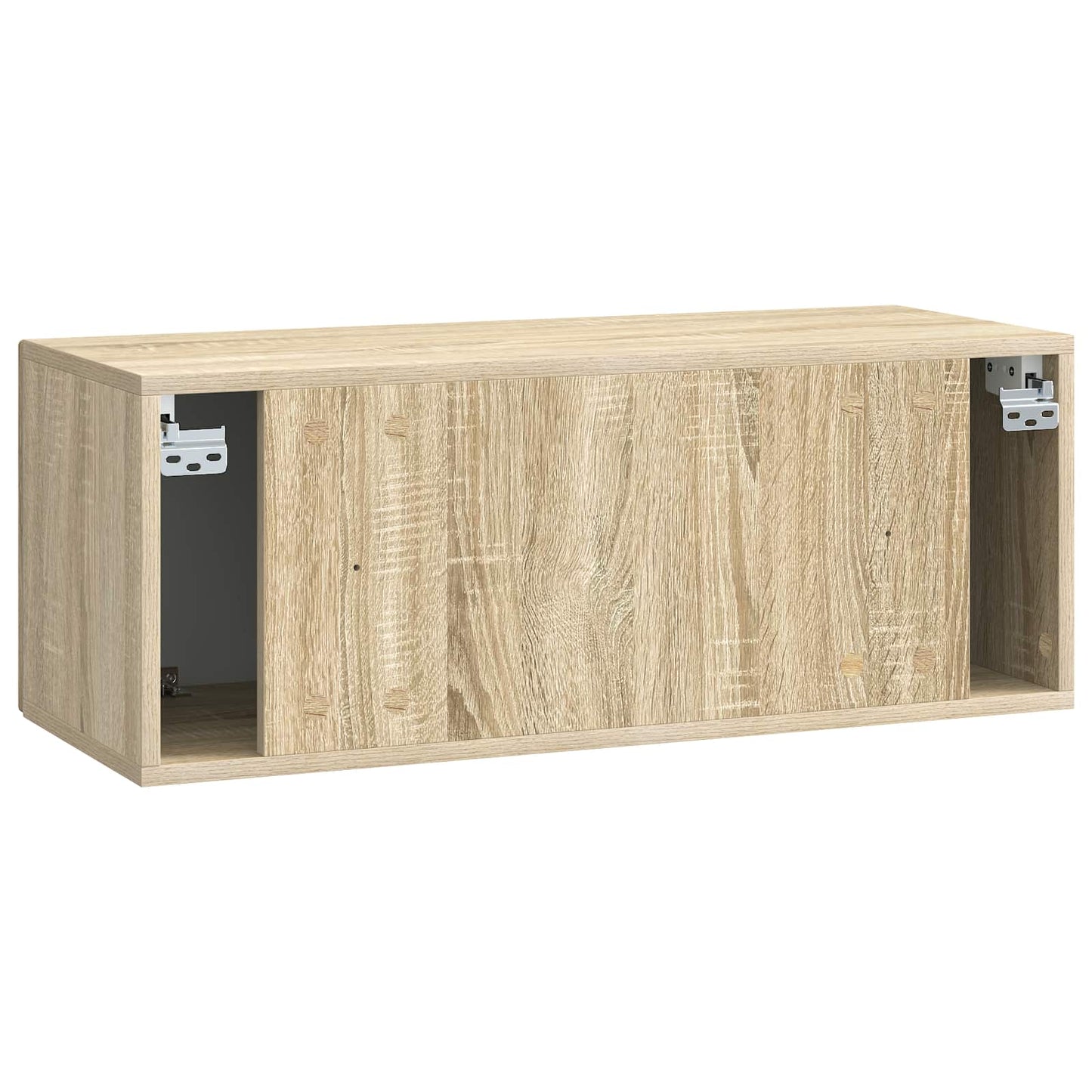 vidaXL Wall-Mounted TV Cabinet Sonoma Oak 78.5 x 31 x 30 cm