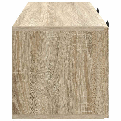 vidaXL Wall-Mounted TV Cabinet Sonoma Oak 78.5 x 31 x 30 cm