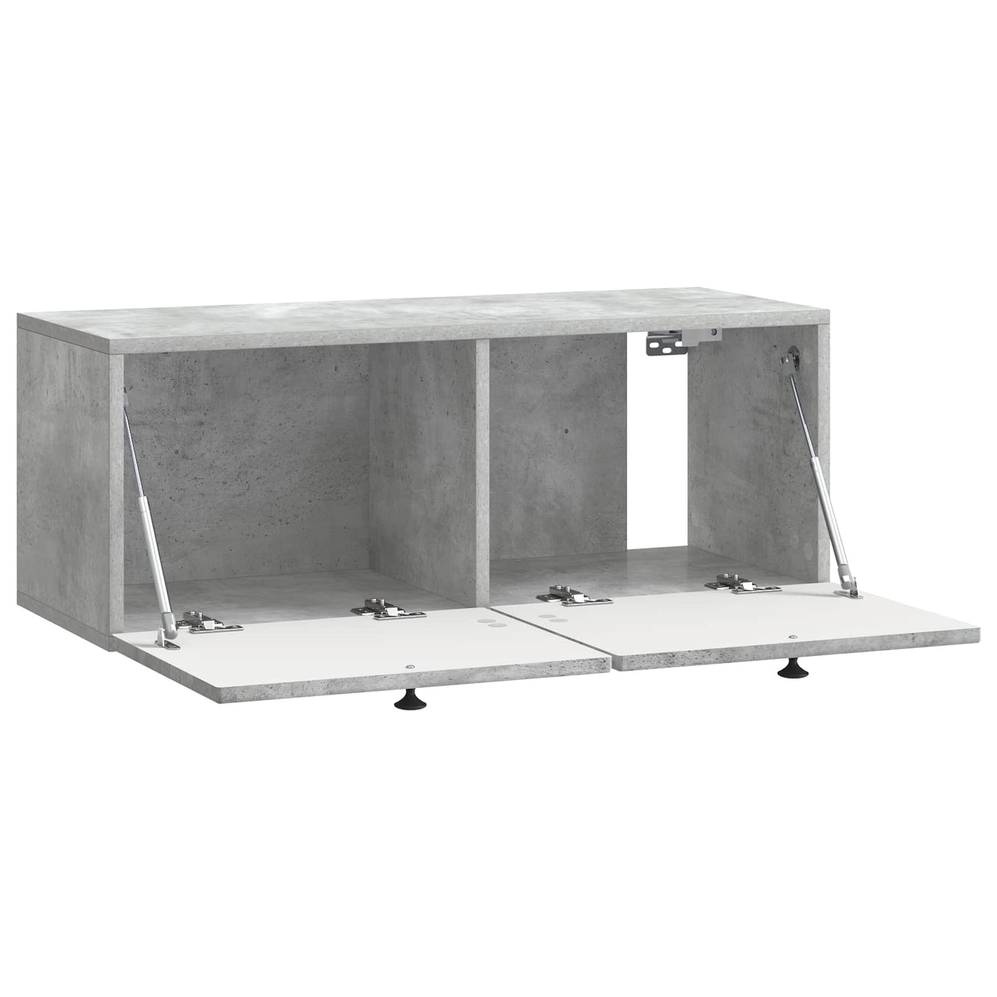 vidaXL Wall-Mounted TV Cabinet Concrete Grey 78.5 x 31 x 30 cm