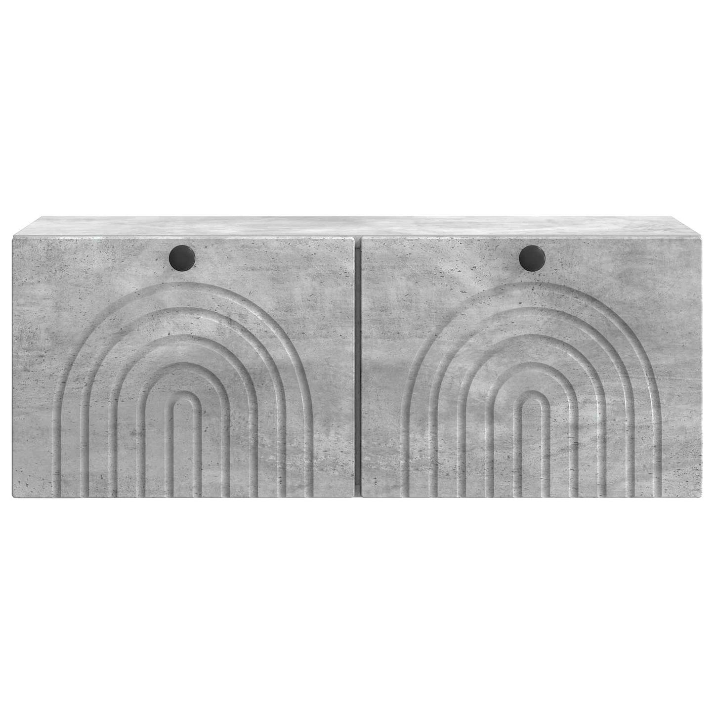 vidaXL Wall-Mounted TV Cabinet Concrete Grey 78.5 x 31 x 30 cm