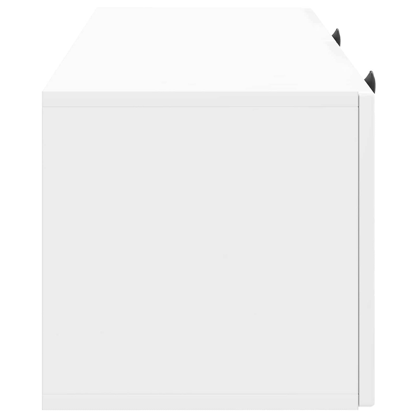 vidaXL Wall-Mounted TV Cabinet High Gloss White 78.5 x 31 x 30 cm