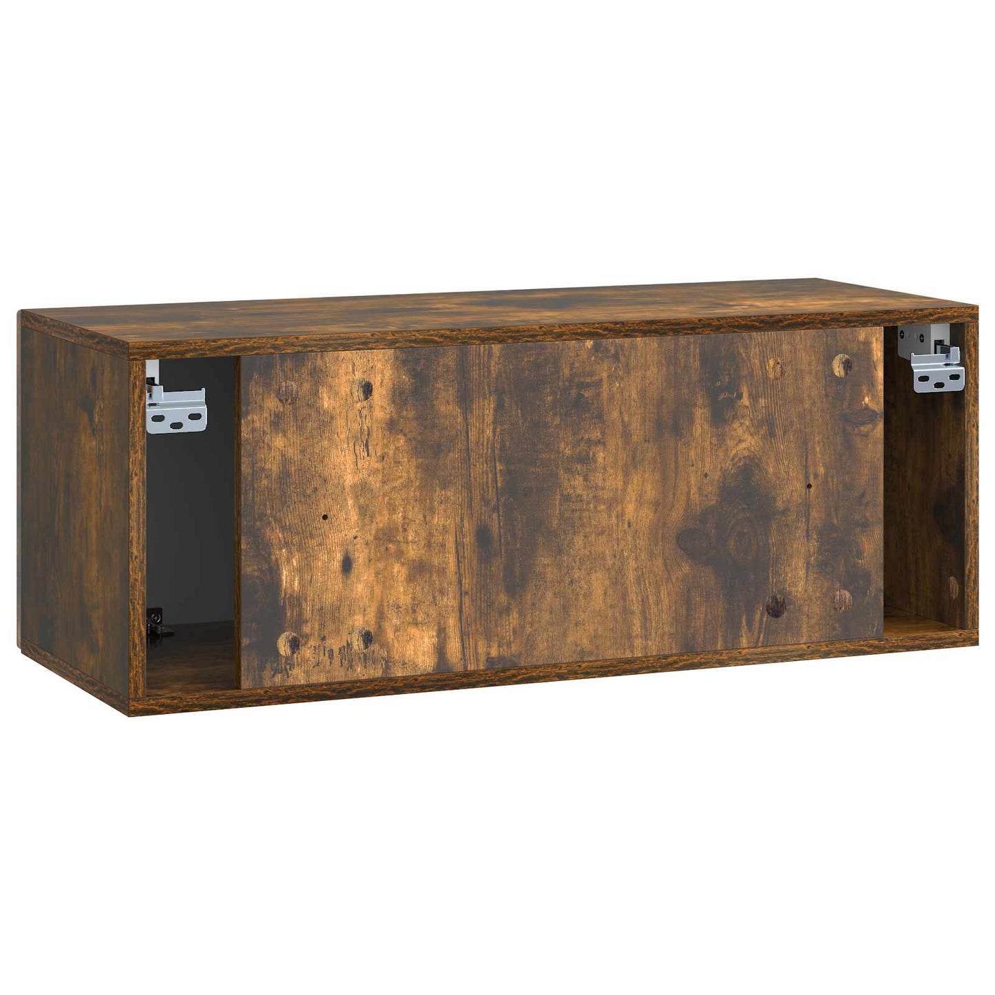 vidaXL Wall-Mounted TV Cabinet Smoked Oak 78.5 x 31 x 30 cm