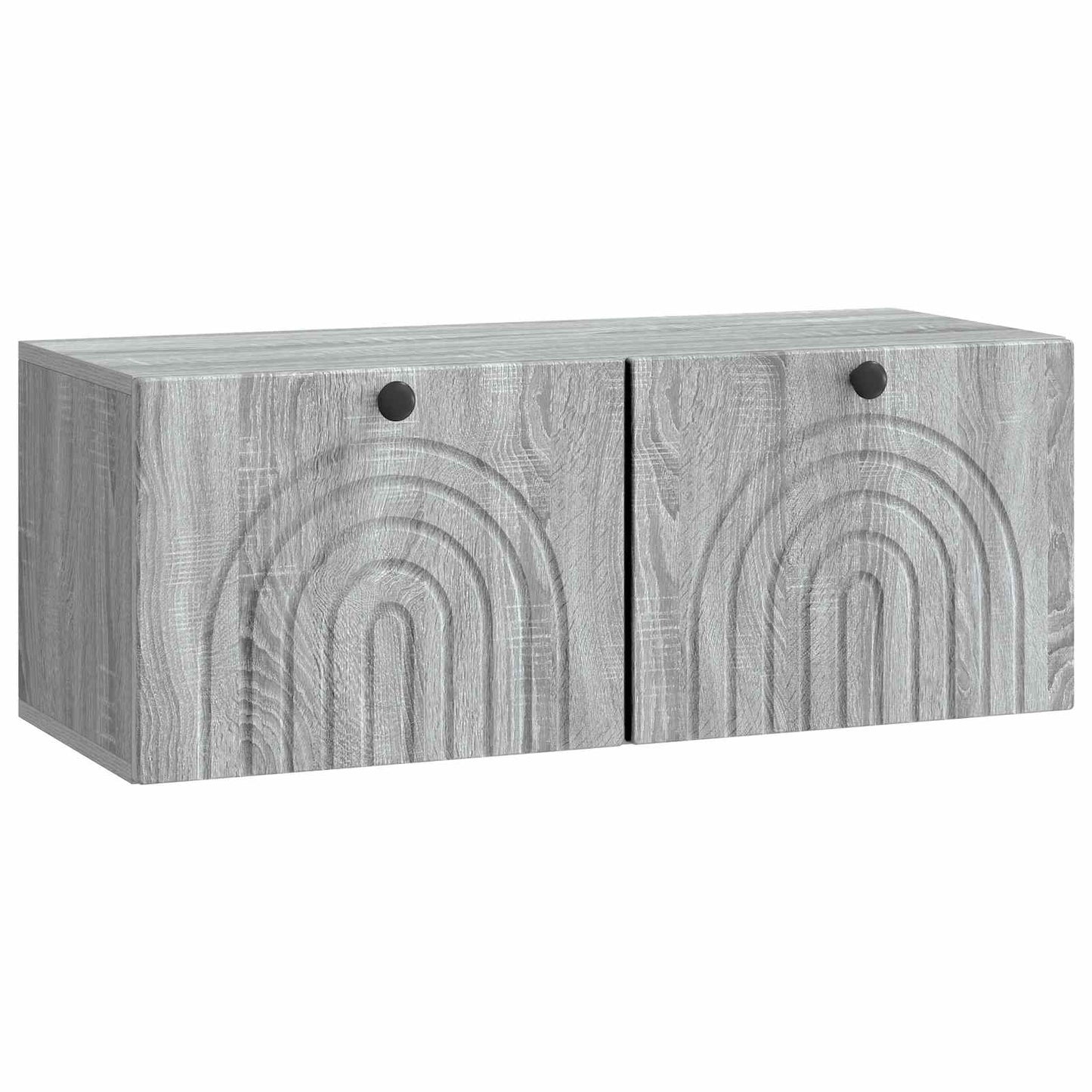 vidaXL Wall-Mounted TV Cabinet Grey Sonoma 78.5 x 31 x 30 cm