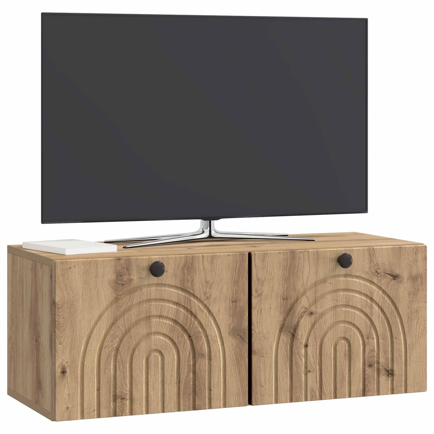 vidaXL Wall-Mounted TV Cabinet Artisan Oak 78.5 x 31 x 30 cm