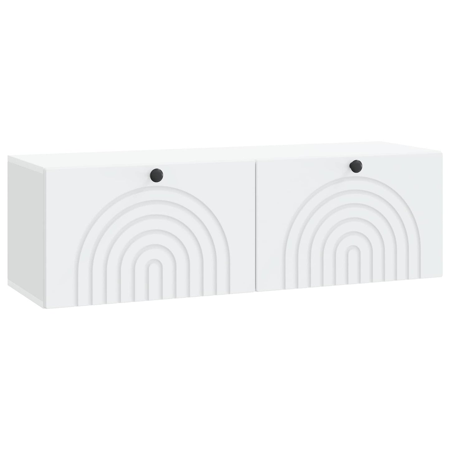vidaXL Wall-Mounted TV Cabinet White 98 x 31 x 30 cm Engineered Wood