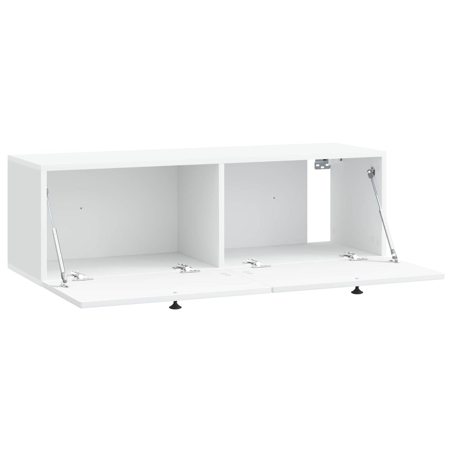 vidaXL Wall-Mounted TV Cabinet White 98 x 31 x 30 cm Engineered Wood