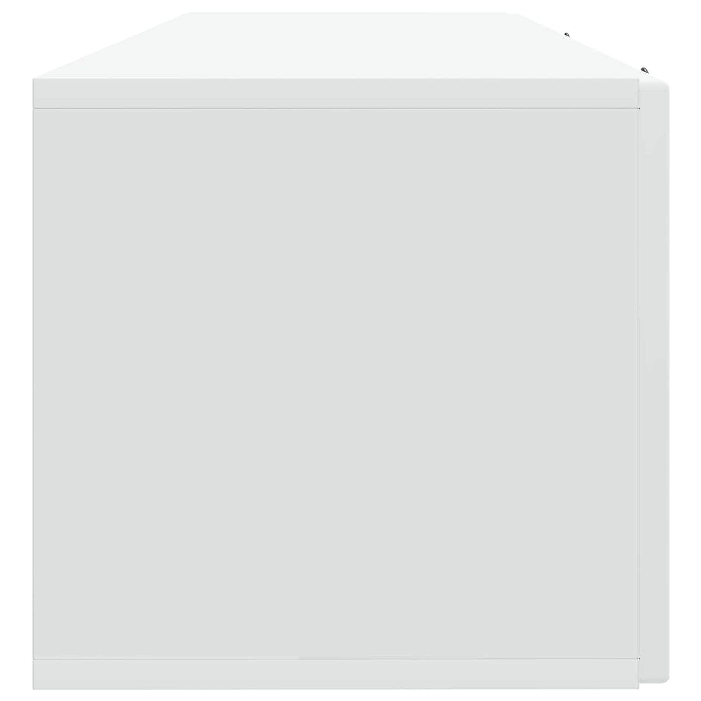vidaXL Wall-Mounted TV Cabinet White 98 x 31 x 30 cm Engineered Wood