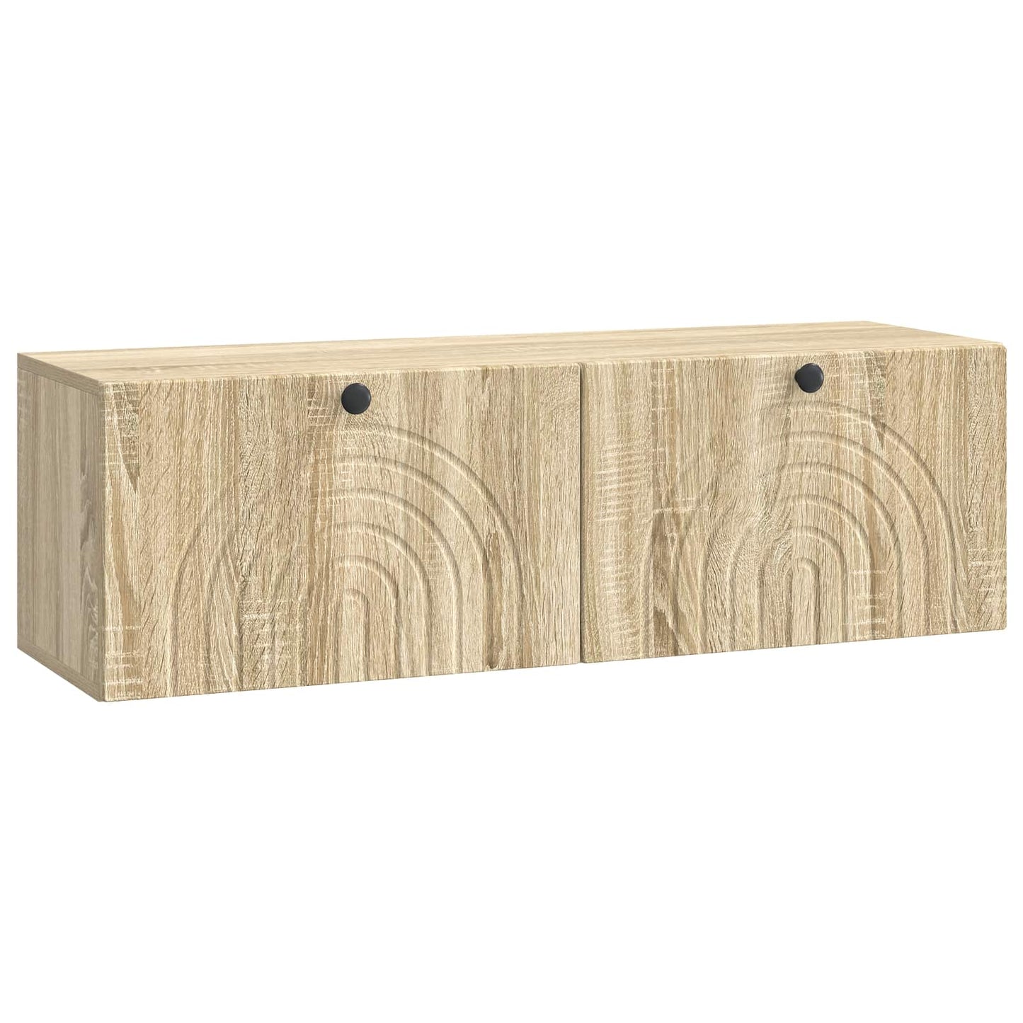 vidaXL Wall-Mounted TV Cabinet Wall-mounted Sonoma Oak 98 x 31 x 30 cm