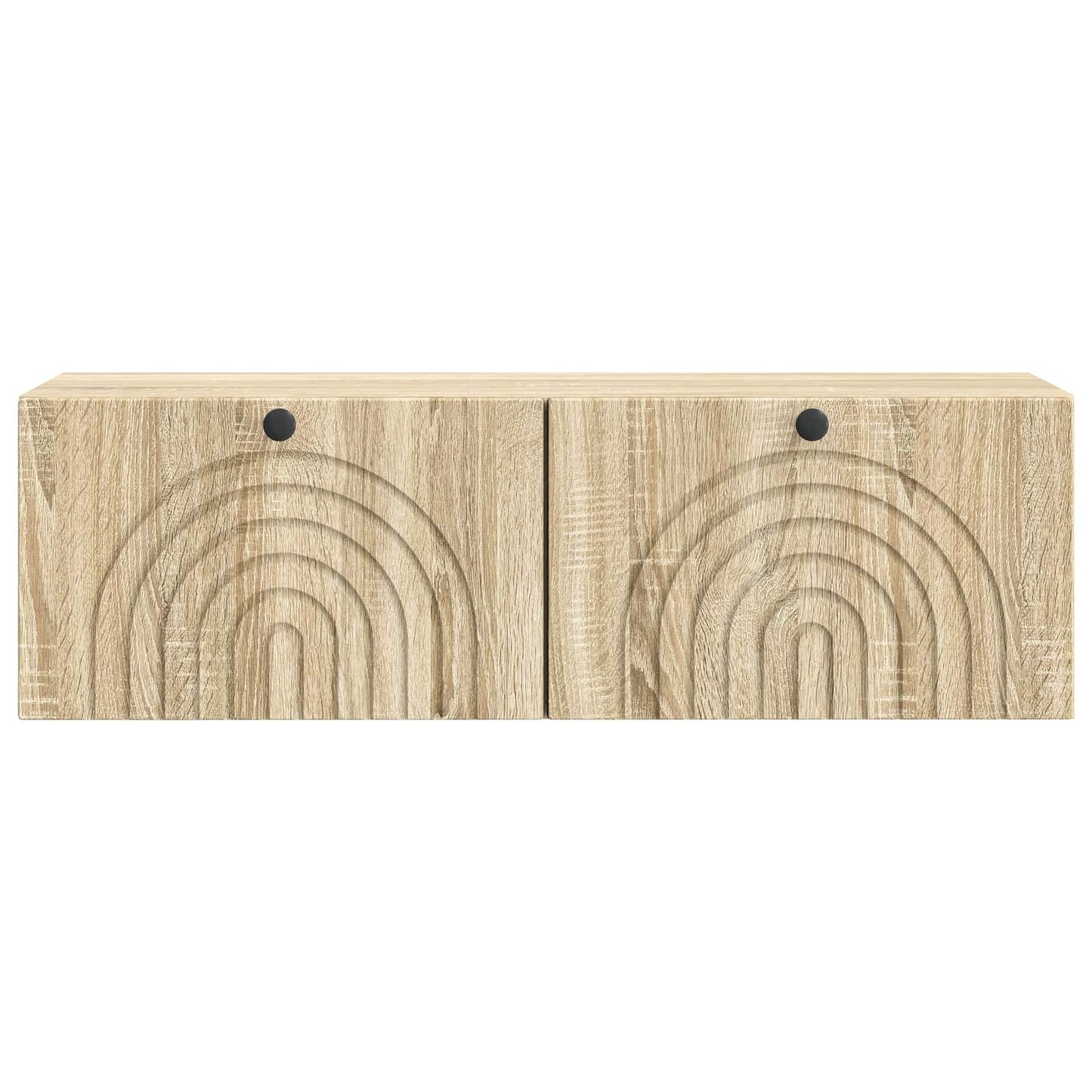 vidaXL Wall-Mounted TV Cabinet Wall-mounted Sonoma Oak 98 x 31 x 30 cm