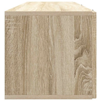 vidaXL Wall-Mounted TV Cabinet Wall-mounted Sonoma Oak 98 x 31 x 30 cm