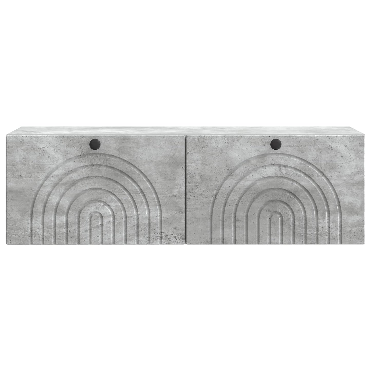 vidaXL Wall-Mounted TV Cabinet Concrete Grey 98 x 31 x 30 cm