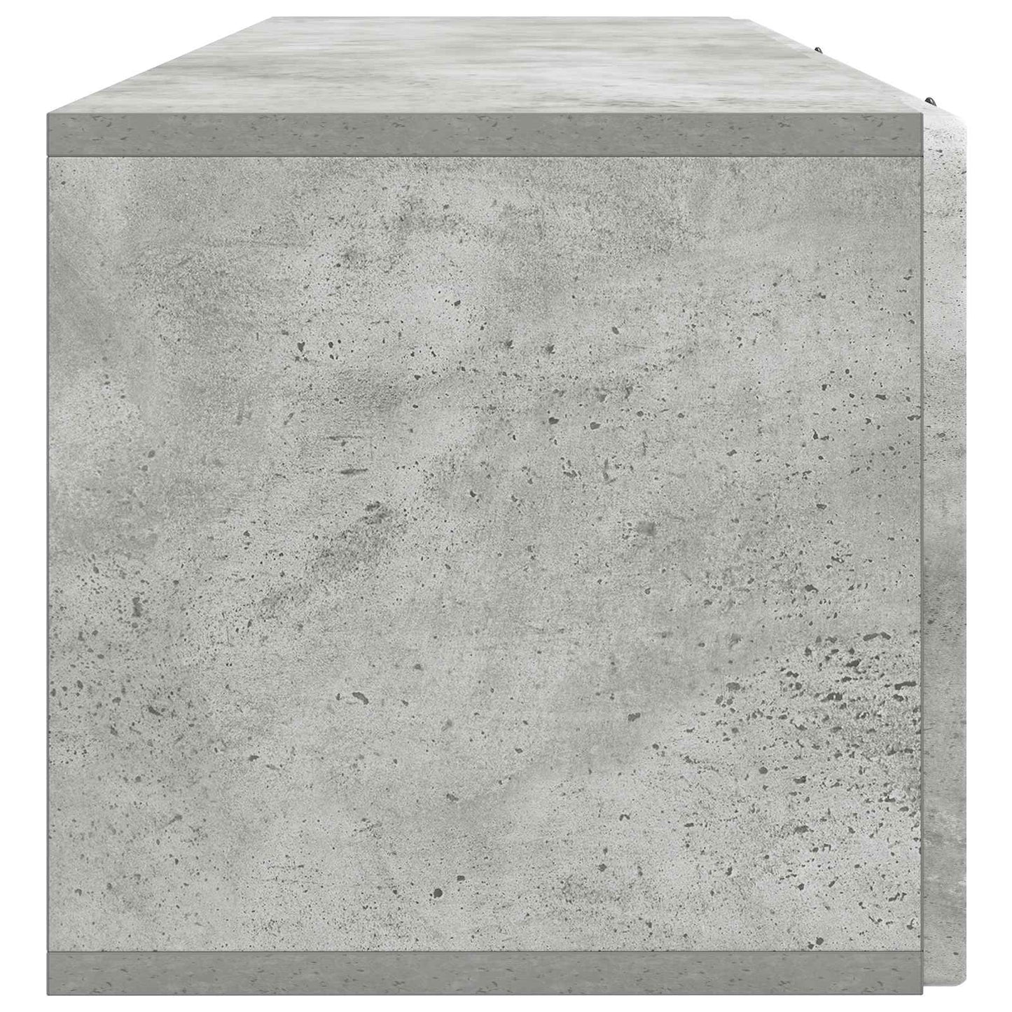 vidaXL Wall-Mounted TV Cabinet Concrete Grey 98 x 31 x 30 cm