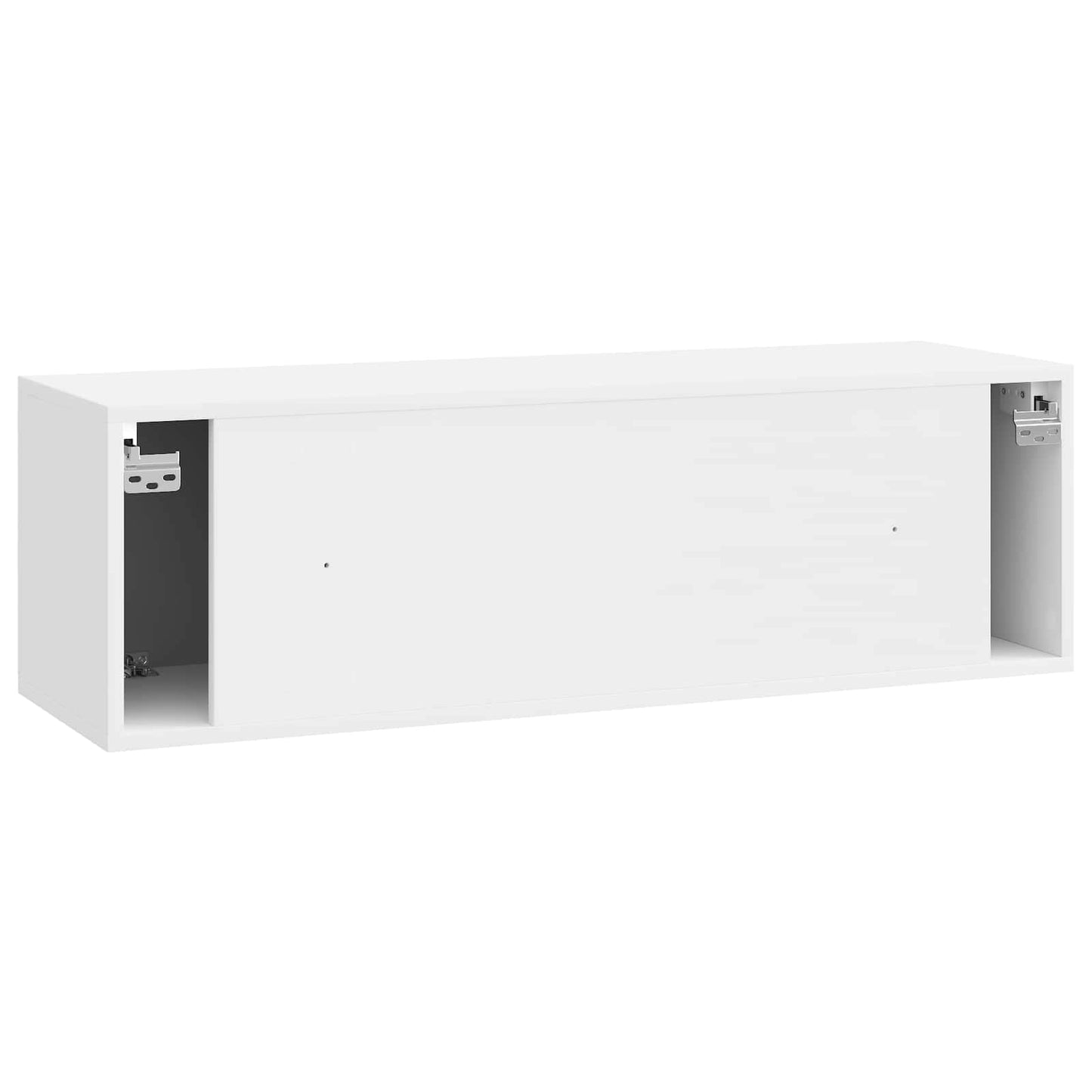 vidaXL Wall-Mounted TV Cabinet High Gloss White 98 x 31 x 30 cm