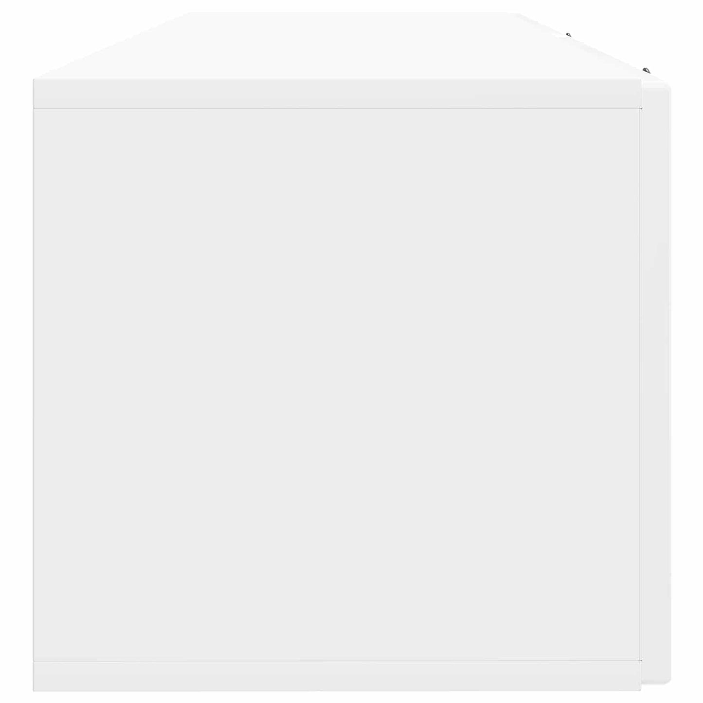 vidaXL Wall-Mounted TV Cabinet High Gloss White 98 x 31 x 30 cm