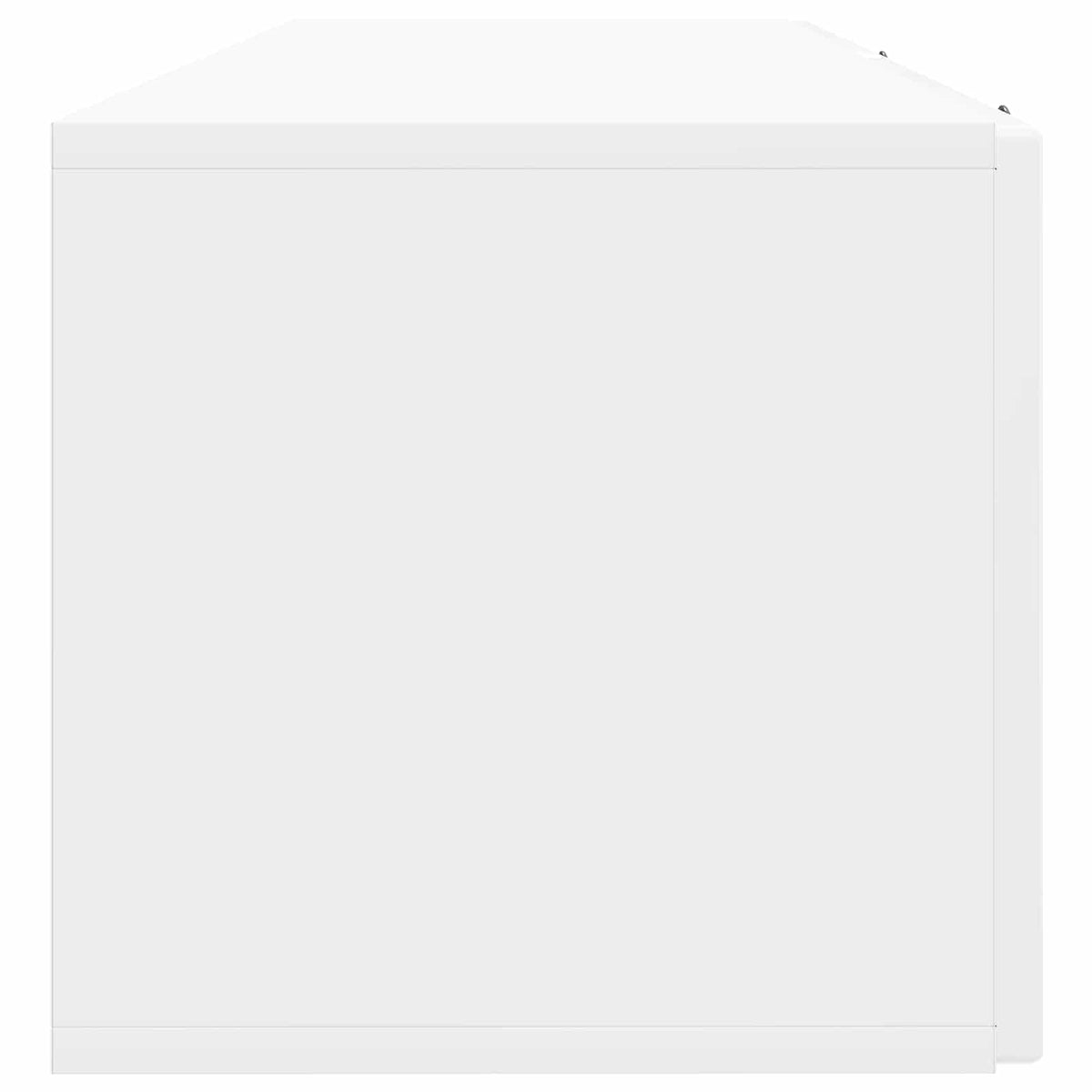 vidaXL Wall-Mounted TV Cabinet High Gloss White 98 x 31 x 30 cm
