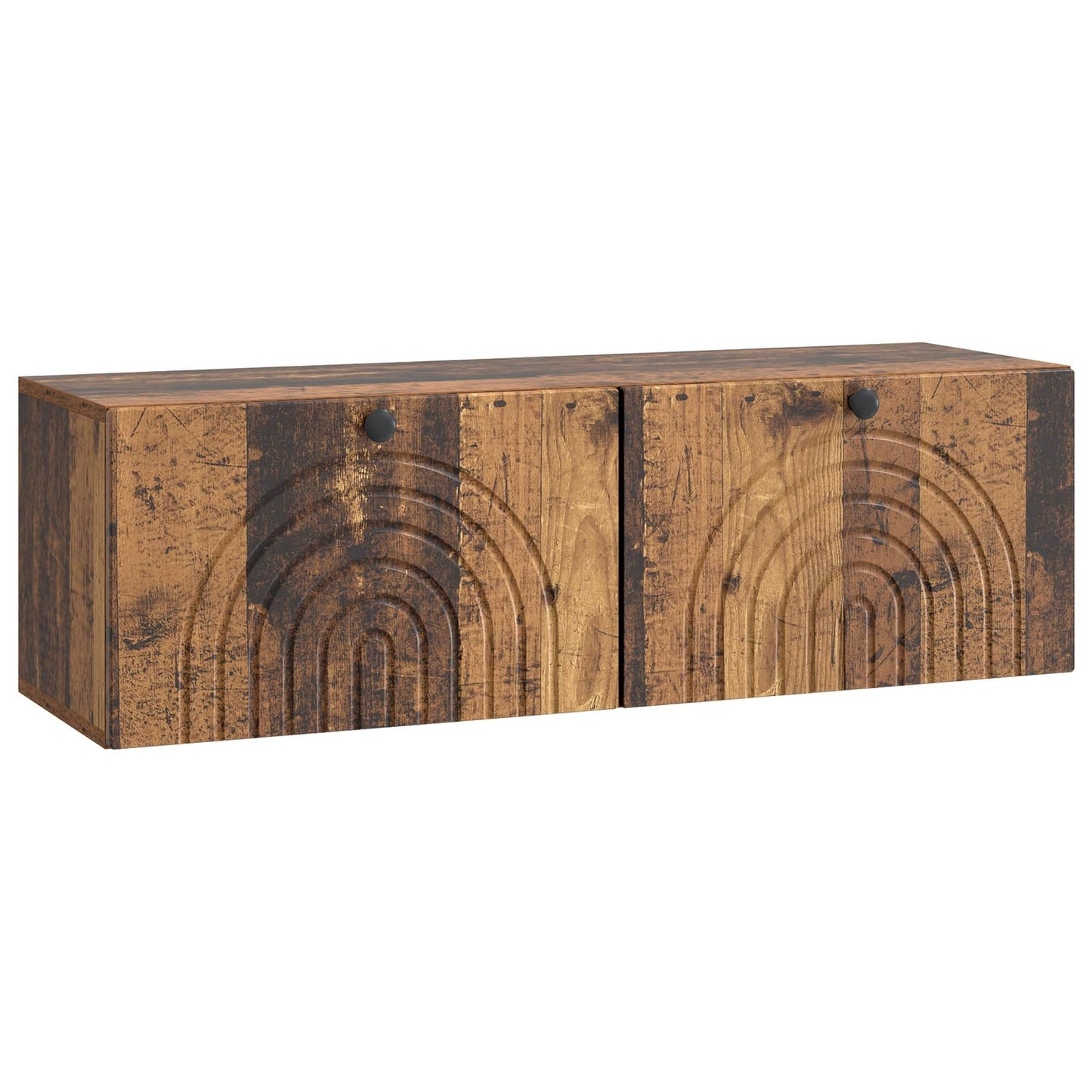 vidaXL Wall-Mounted TV Cabinet Wall-mounted Old Wood 98 x 31 x 30 cm