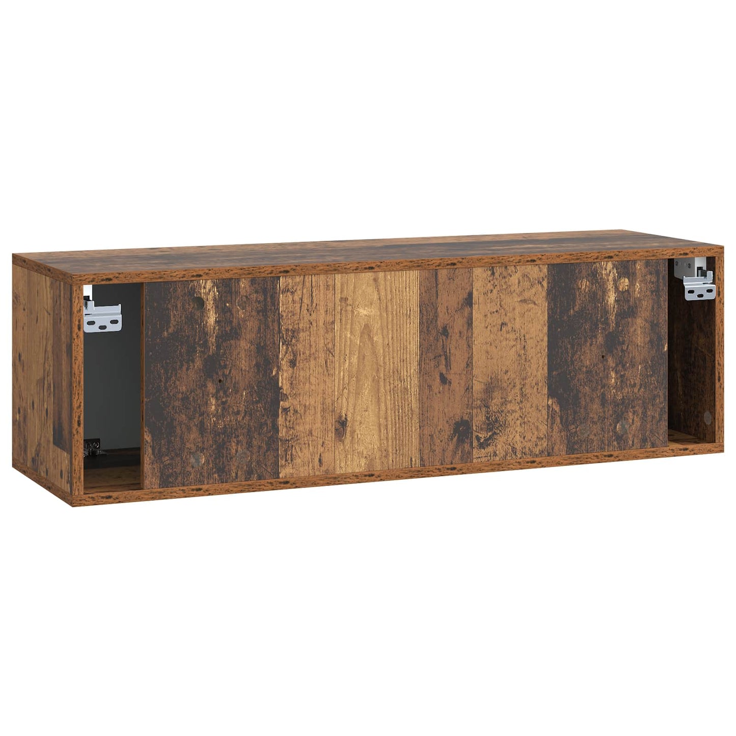 vidaXL Wall-Mounted TV Cabinet Wall-mounted Old Wood 98 x 31 x 30 cm