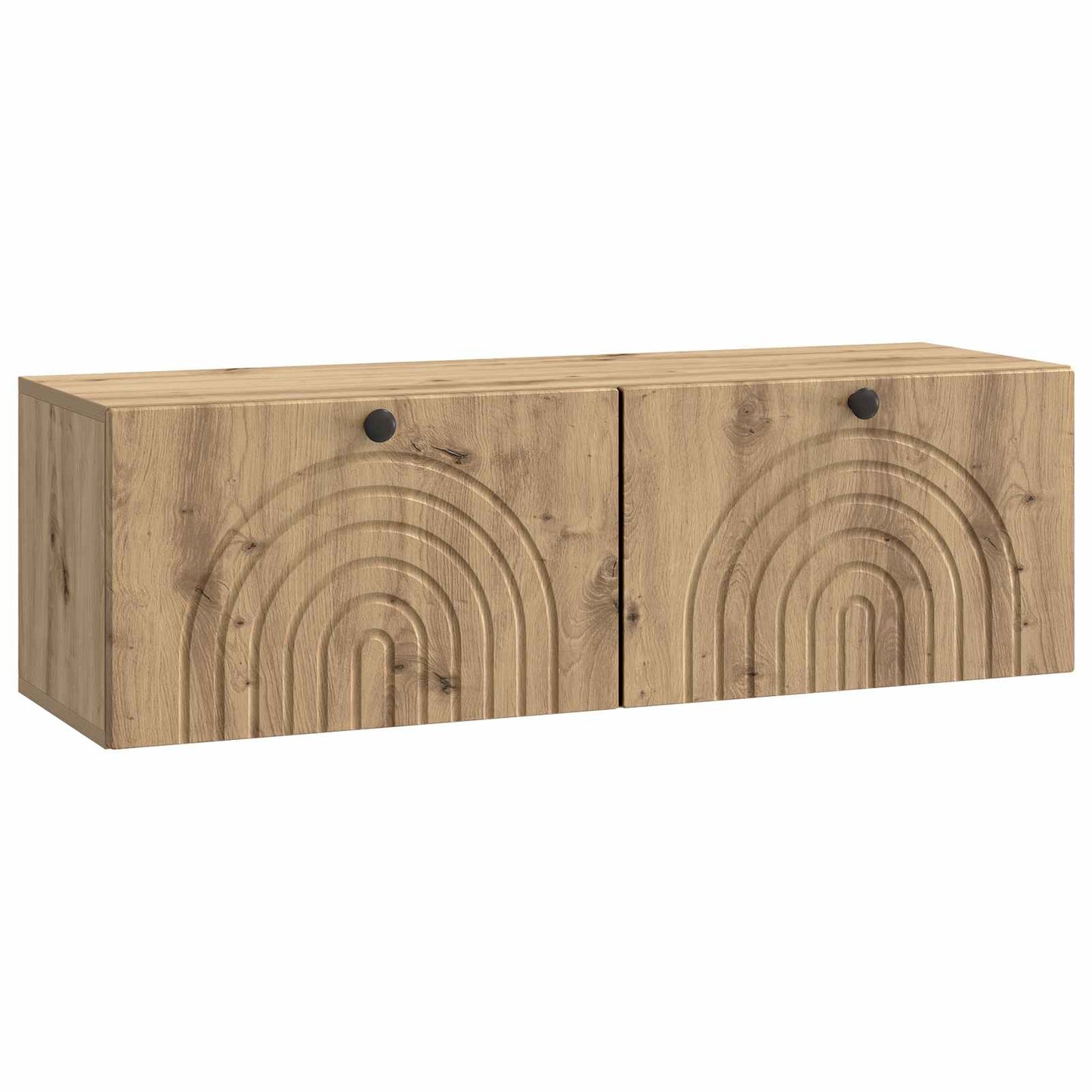 vidaXL Wall-Mounted TV Cabinet 98 x 31 x 30 cm Artisan Oak