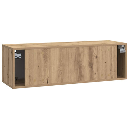 vidaXL Wall-Mounted TV Cabinet 98 x 31 x 30 cm Artisan Oak