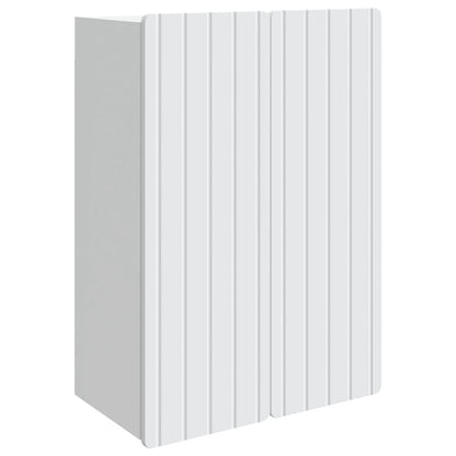 vidaXL Wall-Mounted Cabinet White 66 x 34.5 x 92 cm Engineered Wood