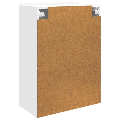 vidaXL Wall-Mounted Cabinet White 66 x 34.5 x 92 cm Engineered Wood