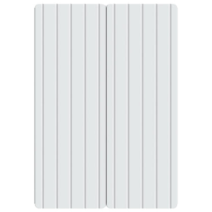 vidaXL Wall-Mounted Cabinet White 66 x 34.5 x 92 cm Engineered Wood