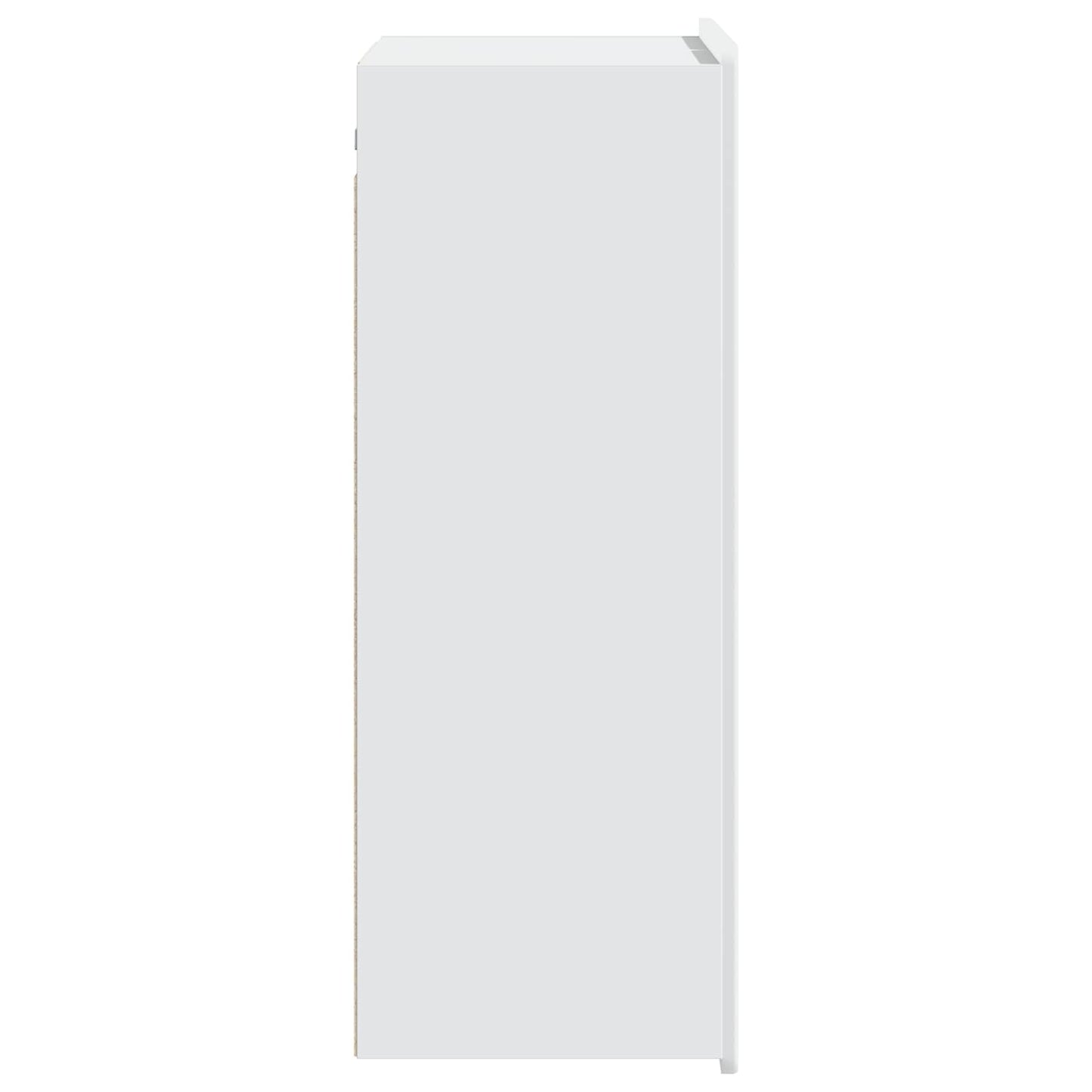 vidaXL Wall-Mounted Cabinet White 66 x 34.5 x 92 cm Engineered Wood