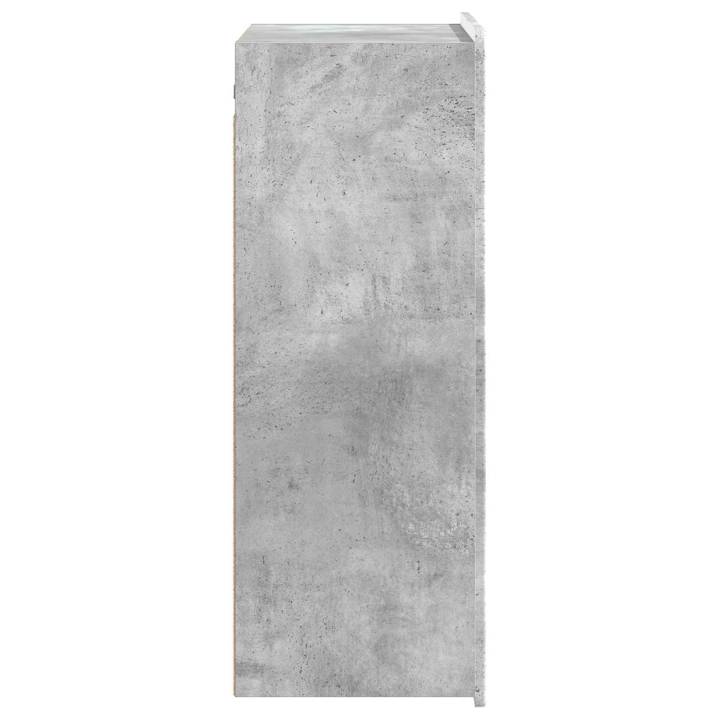 vidaXL Wall-Mounted Cabinet Concrete Grey 66 x 34.5 x 92 cm