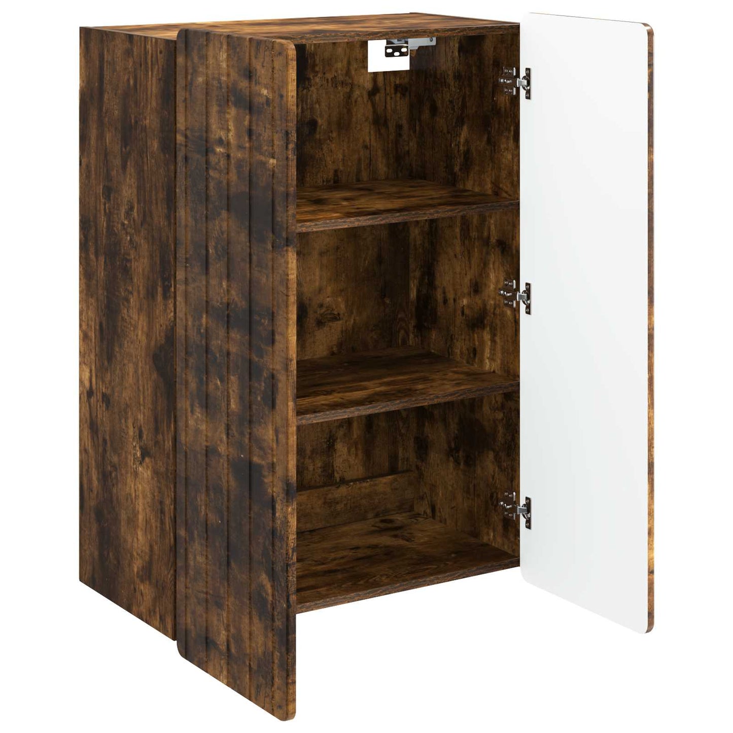 vidaXL Wall-Mounted Cabinet Smoked Oak 66 x 34.5 x 92 cm