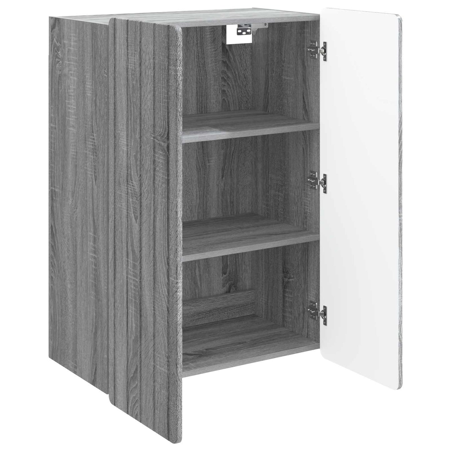 vidaXL Wall-Mounted Cabinet Grey Sonoma 66 x 34.5 x 92 cm