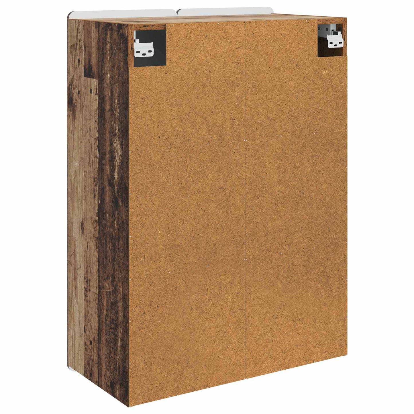 vidaXL Wall-Mounted Cabinet Old Wood 66 x 34.5 x 92 cm Engineered Wood