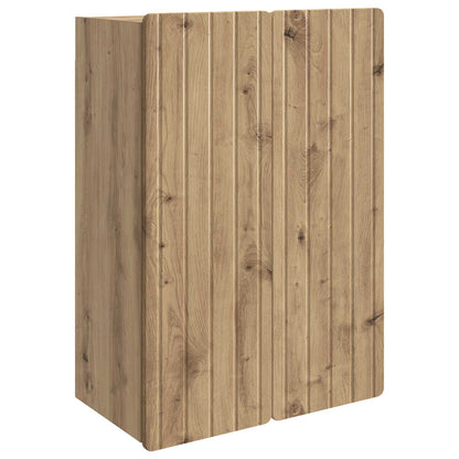vidaXL Wall-Mounted Cabinet Artisan Oak 66 x 34.5 x 92 cm