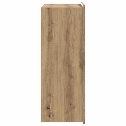 vidaXL Wall-Mounted Cabinet Artisan Oak 66 x 34.5 x 92 cm