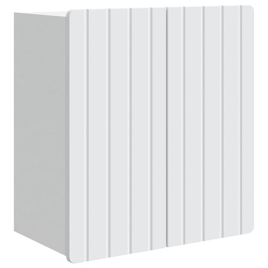 vidaXL Wall-Mounted Cabinet White 59 x 31 x 64 cm Engineered Wood