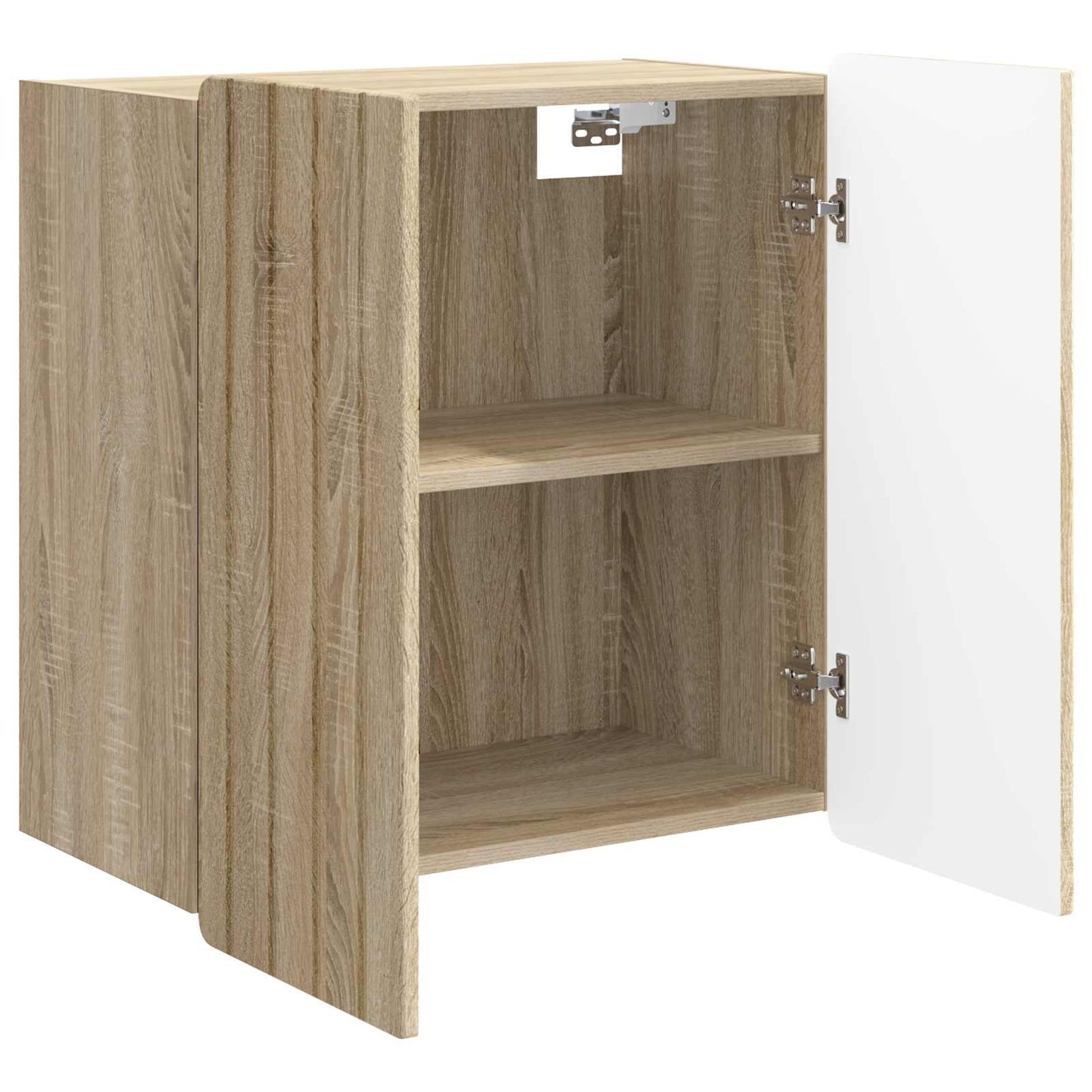 vidaXL Wall-Mounted Cabinet Sonoma Oak 59 x 31 x 64 cm Engineered Wood