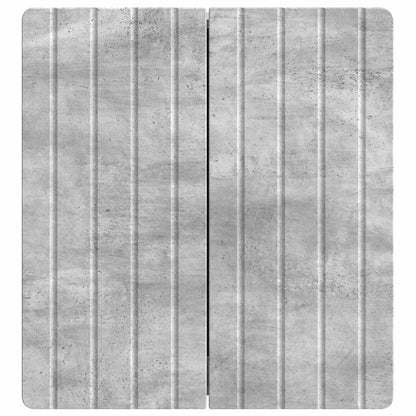 vidaXL Wall-Mounted Cabinet Concrete Grey 59 x 31 x 64 cm