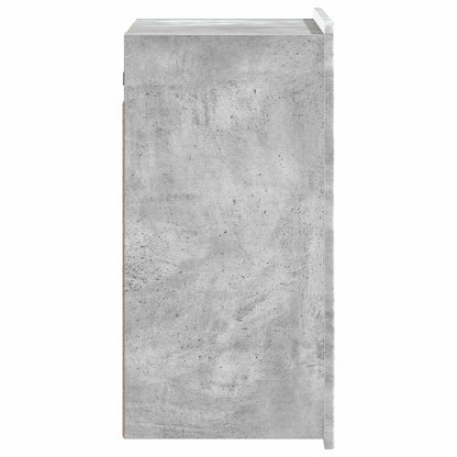 vidaXL Wall-Mounted Cabinet Concrete Grey 59 x 31 x 64 cm
