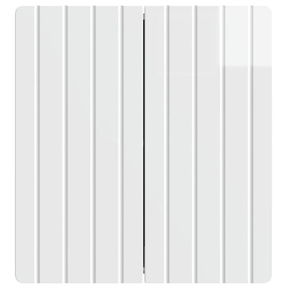 vidaXL Wall-Mounted Cabinet High Gloss White 59 x 31 x 64 cm