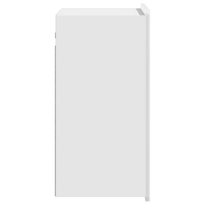 vidaXL Wall-Mounted Cabinet High Gloss White 59 x 31 x 64 cm