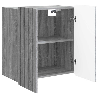 vidaXL Wall-Mounted Cabinet Grey Sonoma 59 x 31 x 64 cm