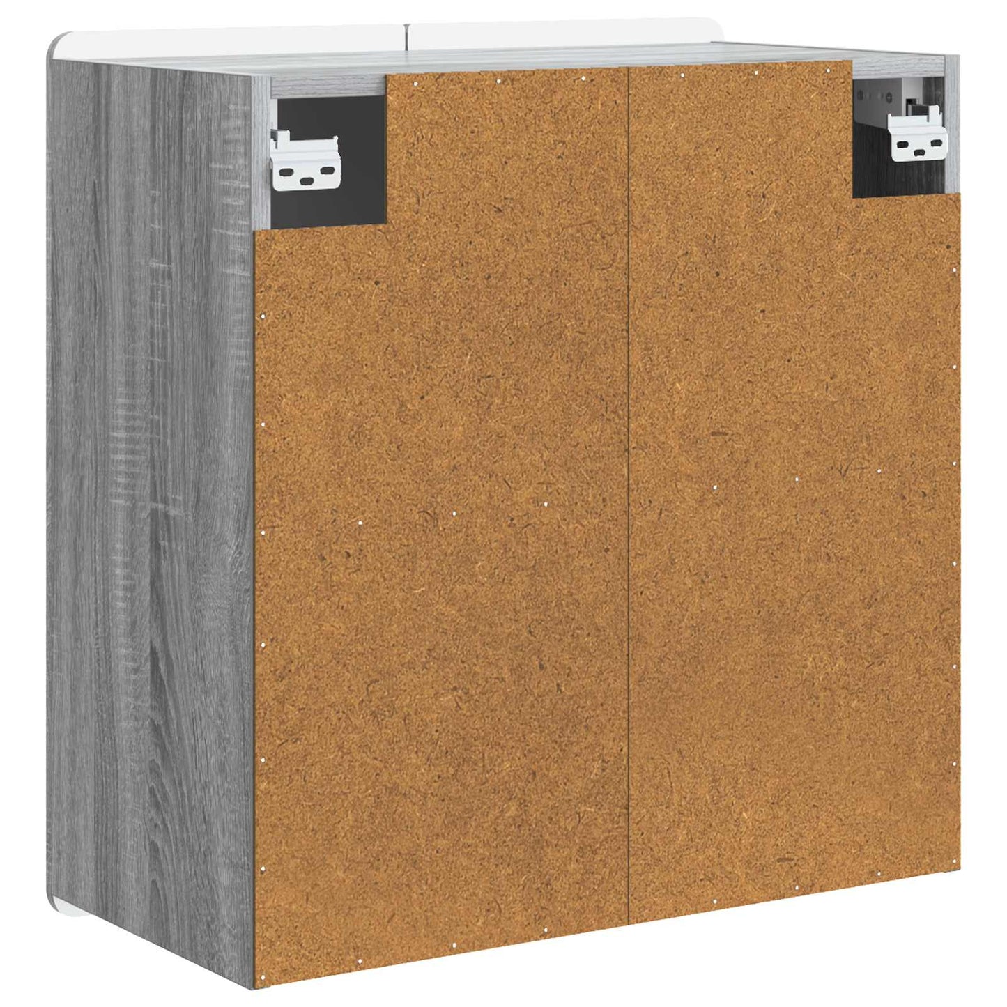 vidaXL Wall-Mounted Cabinet Grey Sonoma 59 x 31 x 64 cm