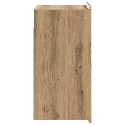 vidaXL Wall-Mounted Cabinet Artisan Oak 59 x 31 x 64 cm