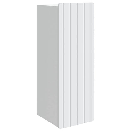 vidaXL Wall-Mounted Cabinet White 33 x 34.5 x 94 cm Engineered Wood